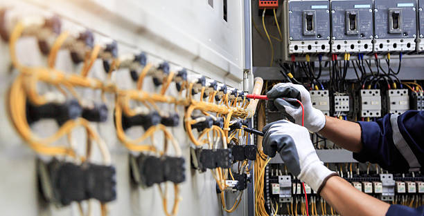 Professional Electrician technician working in Rochester, IN
